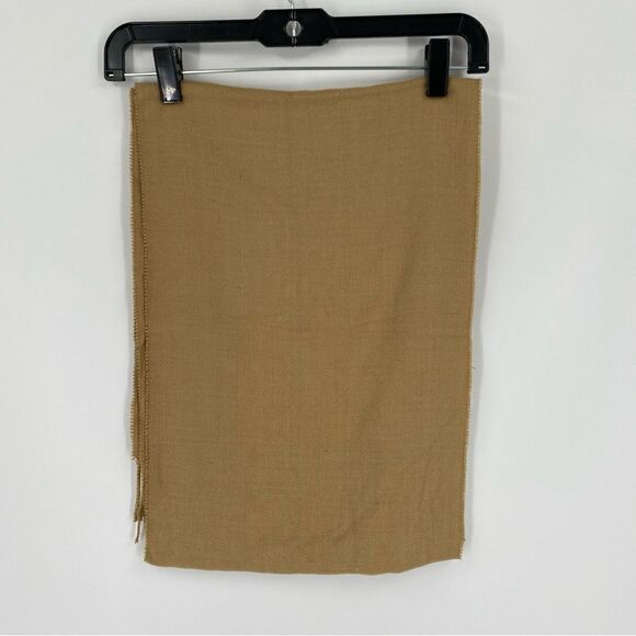 Accessories - Cashmere Blend Scarf Tan